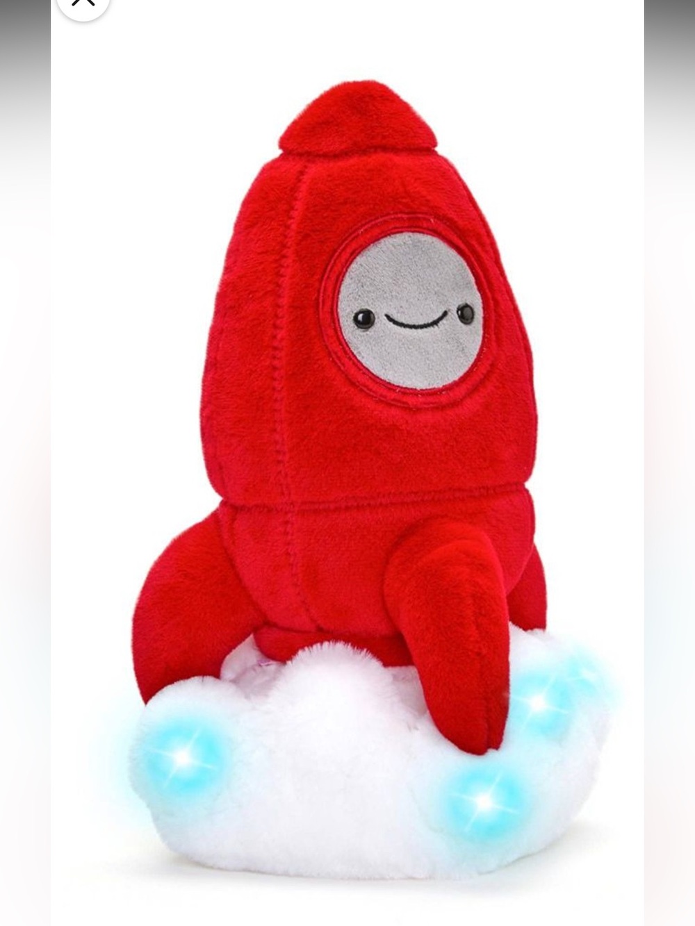 NWT FAO Schwarz 11.5" Glow Brights
Space Rocket Plush